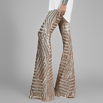 Aaralyn - Pantalons à pattes d'éléphant à la mode pour femmes