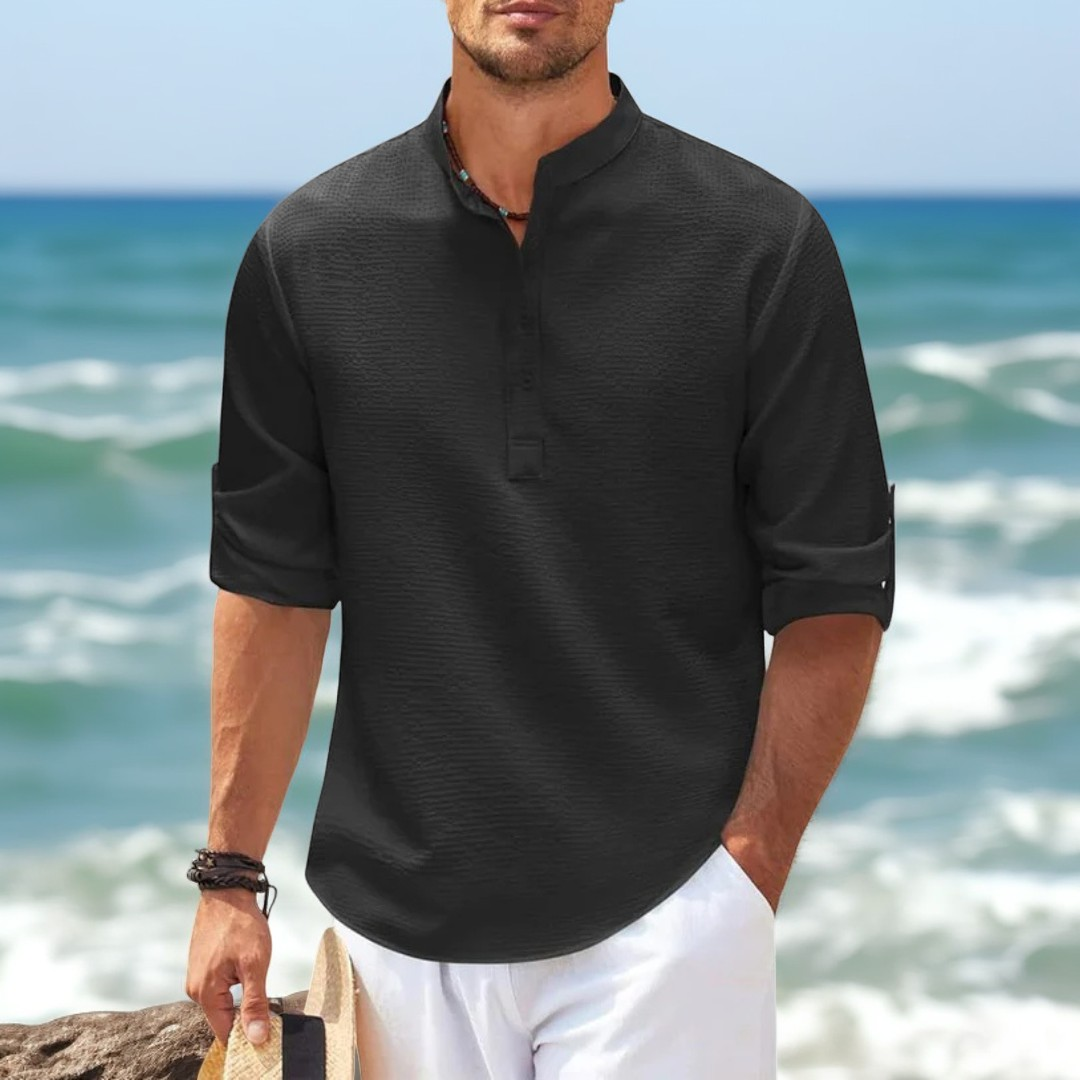 Recmar - Chemise d'été chic pour homme