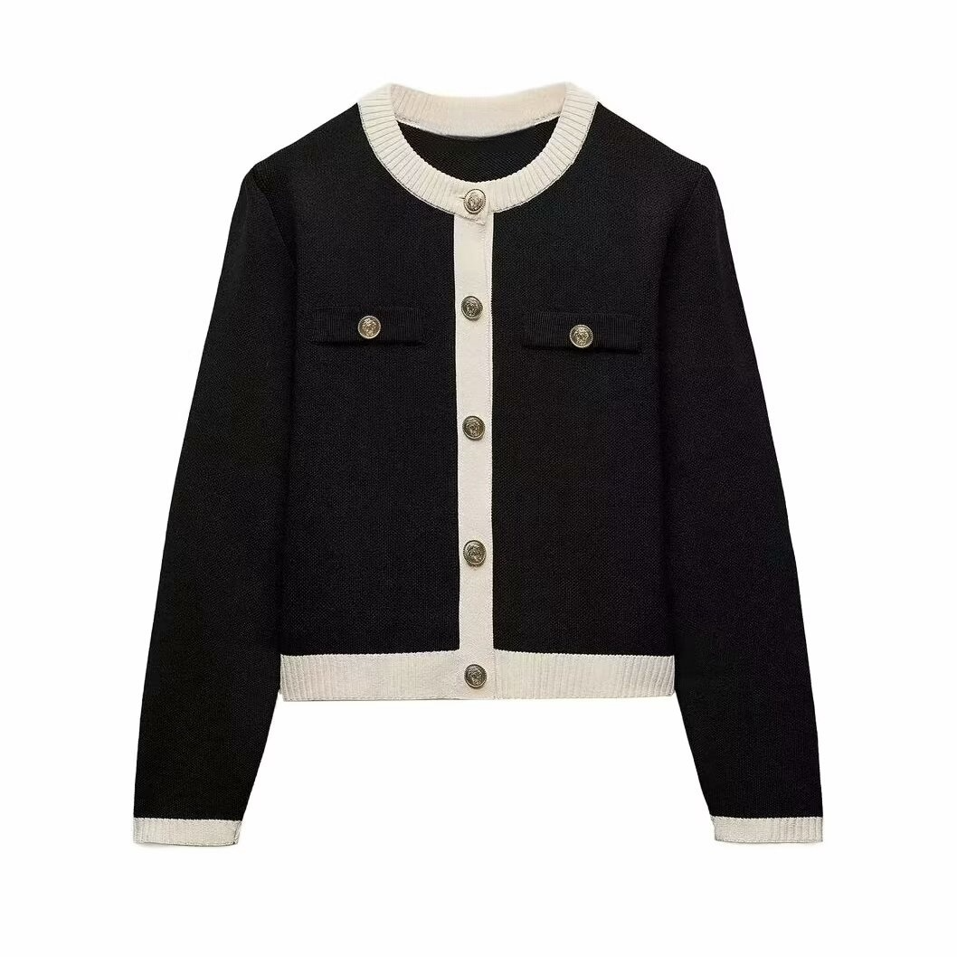 Chantal - Veste tricotée chic pour femmes élégantes
