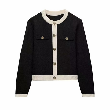 Chantal - Veste tricotée chic pour femmes élégantes