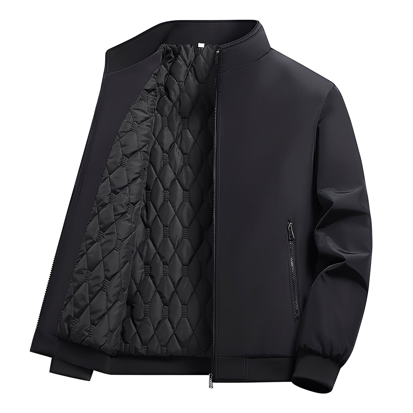Aaron - Quilted softshell jacket elegant for men
