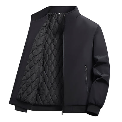 Aaron - Quilted softshell jacket elegant for men