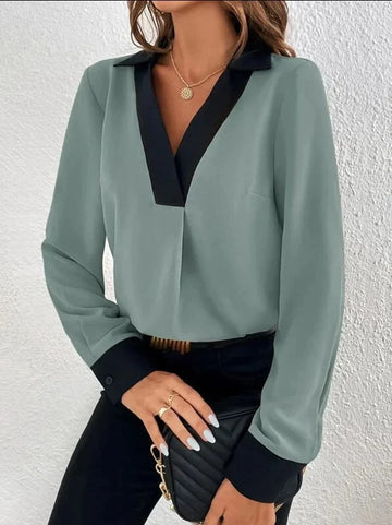 Nola - Blouse professionnelle chic