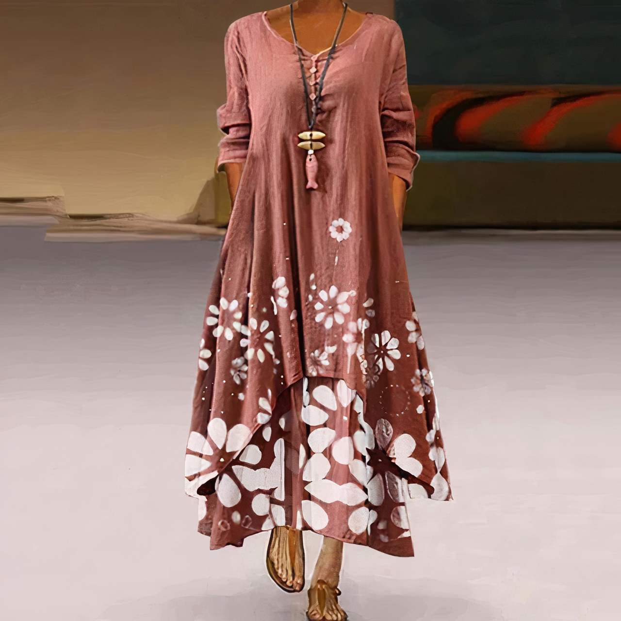 Anouke – Robe légère fluide pour femme