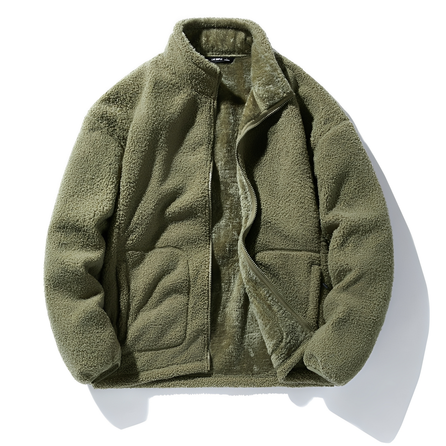 Gary - Thick and warm fleece jacket for men