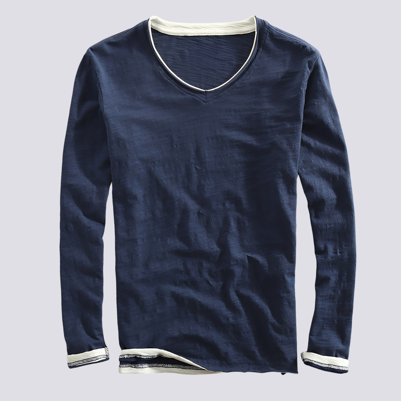 Jack - Chemise élégante à manches longues et usée