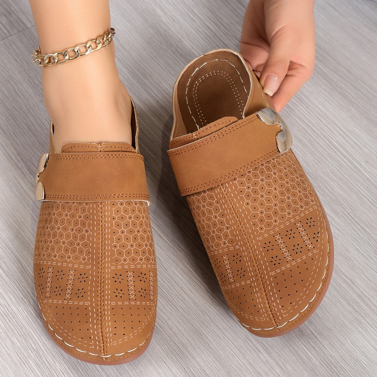 Shane - Chaussons élégants à bout fermé pour femmes