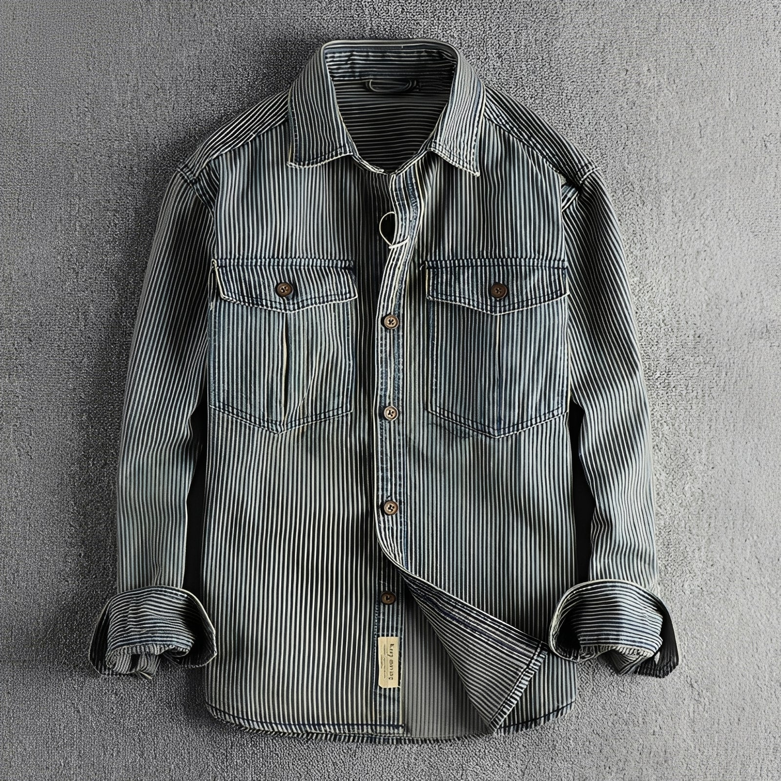 Justin - Chemise en jean classique pour hommes