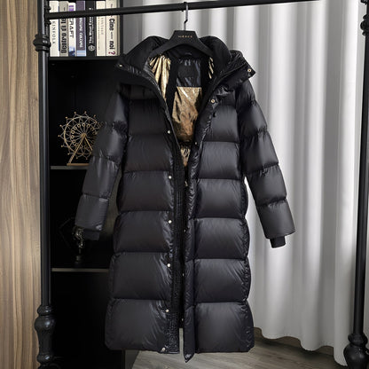 Mildred - Long manteau en doudoune décontracté pour femme