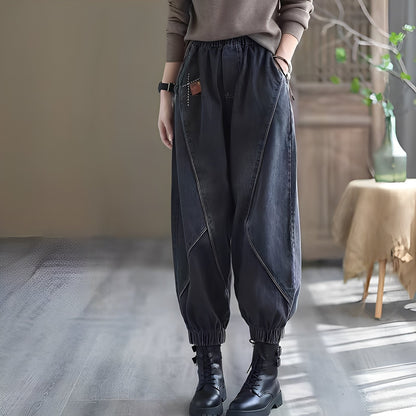 Shyanne - Jeans traditionnels avec ceinture élastique pour femmes