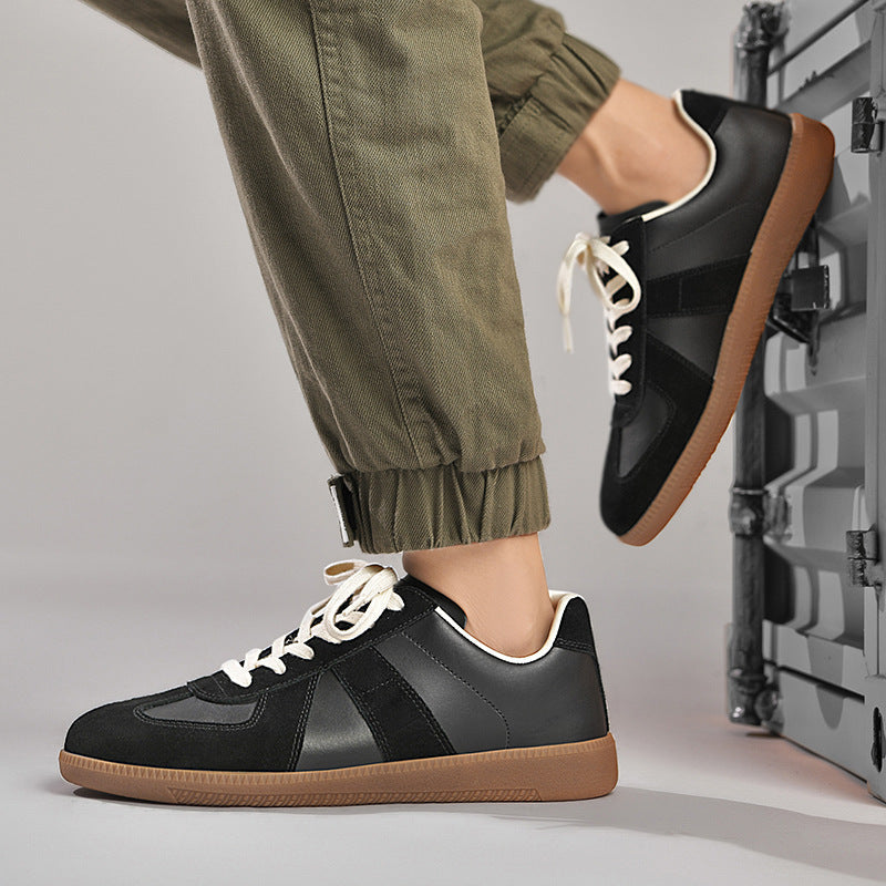 Gino - Chaussures classiques confortables pour hommes avec semelles épaisses