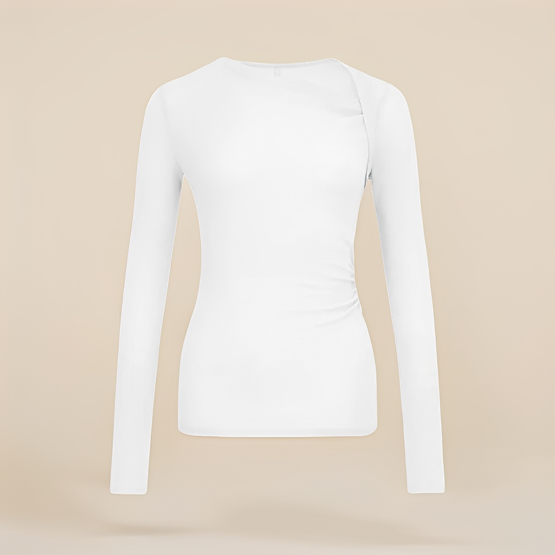 Nadine - Chemise longue à manches modernes