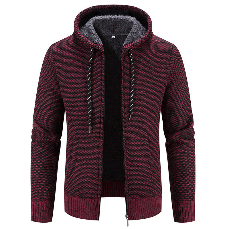 Weldon - Hoodie en peluche chaude pour hommes