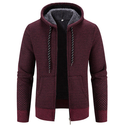 Weldon - Hoodie en peluche chaude pour hommes