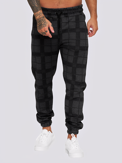 Jaeden - Pantalon élégant à carreaux pour hommes