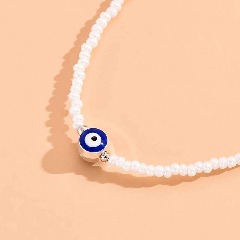 Bracelet de perles Evil Eye - Bracelet de perles Oeil de Diable