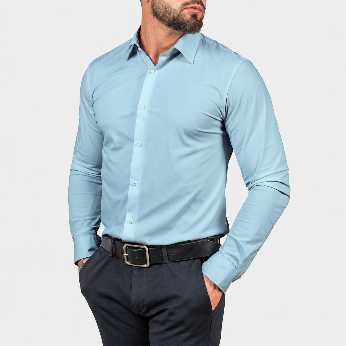 Levi – Chemise sans repassage avec confort d'étirement