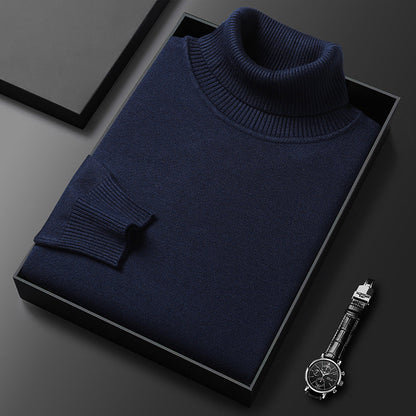 Patrick - Elegant and fitted turtleneck sweater for men