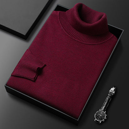 Patrick - Elegant and fitted turtleneck sweater for men