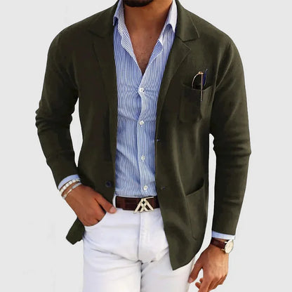 Nico – Veste chic pour homme avec col et boutons