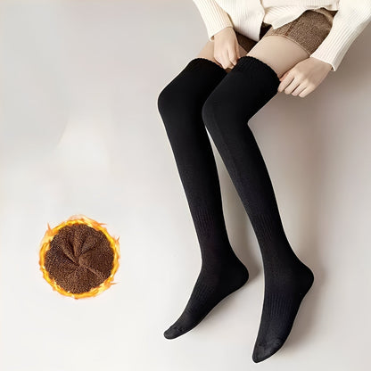 Shirlee - Bas montants élégants, chauds et épais