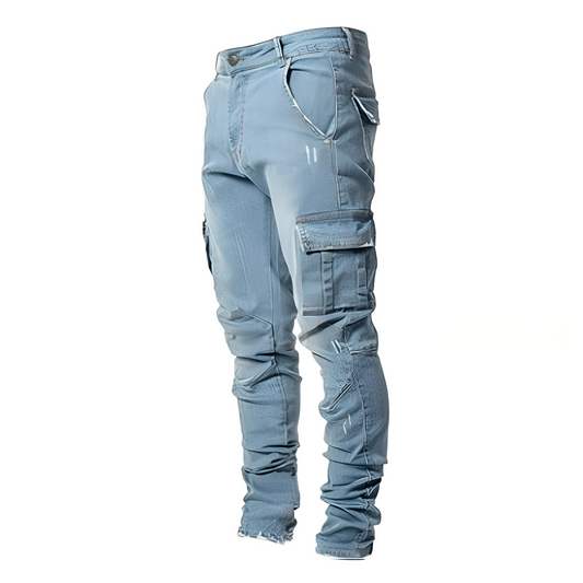 Rylie - Jeans skinny stretch pour hommes à la mode