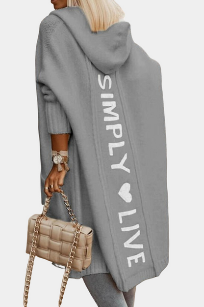 Melyssa - Cardigan long et décontracté pour femmes