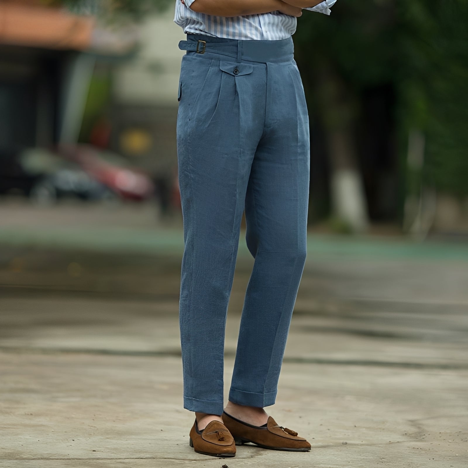 Randall - Pantalon chic à taille haute