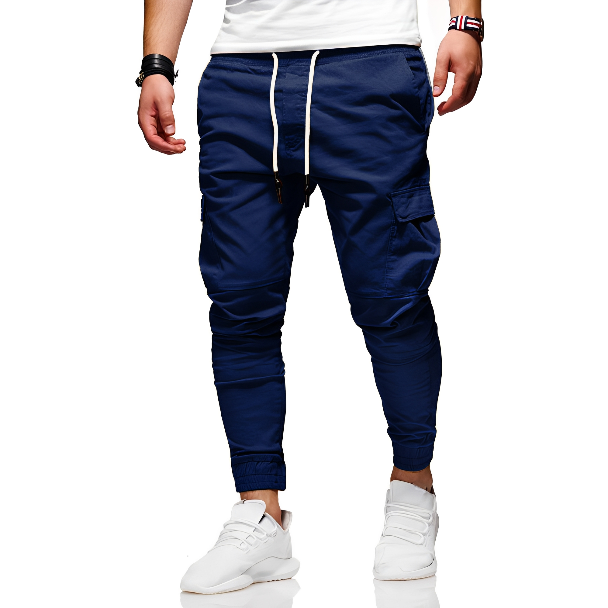 Alec - Pantalon cargo décontracté