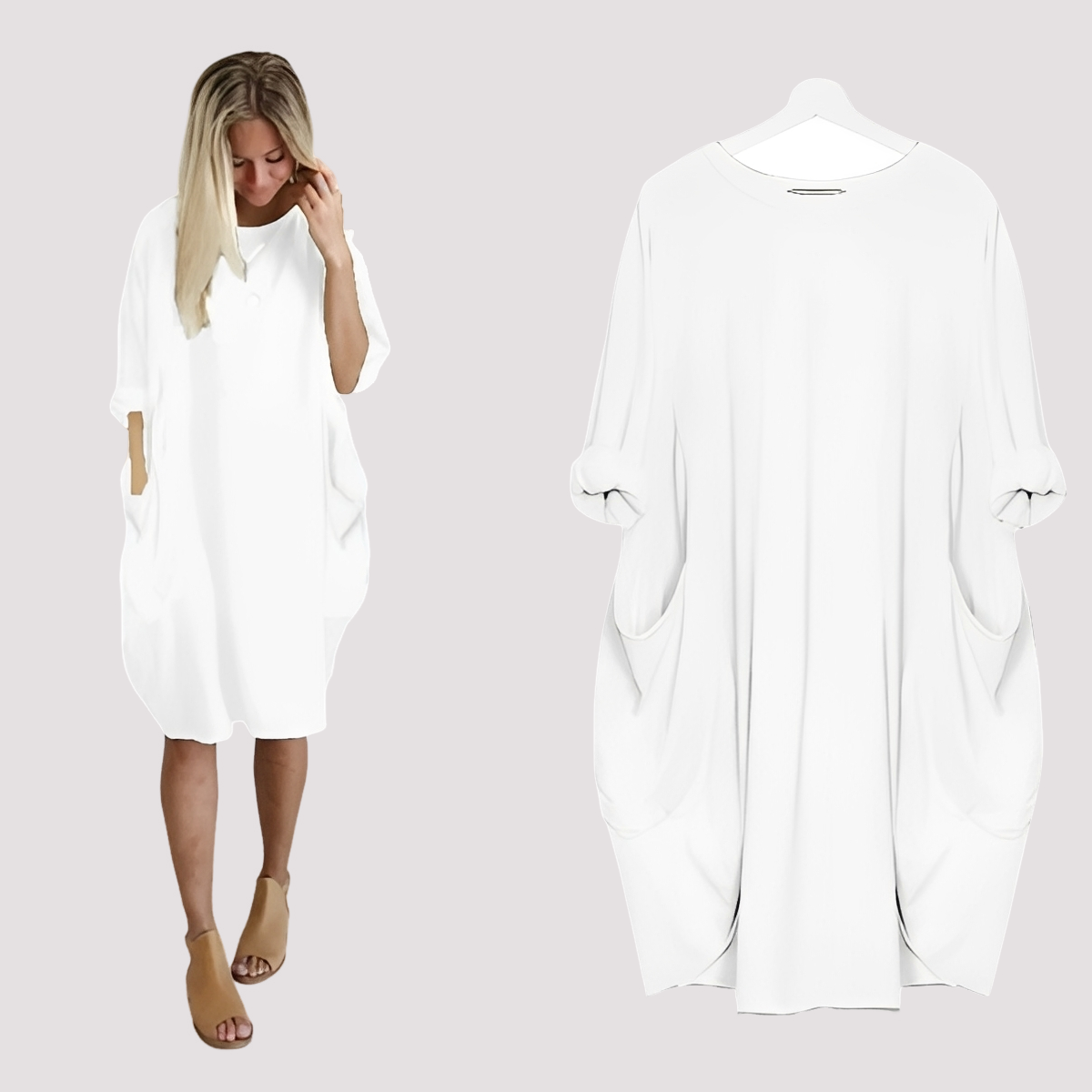 Kate - Robe décontractée et ample pour femmes