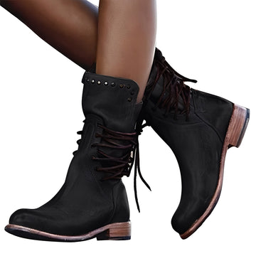 Narcisse - Bottines lacées pour femmes