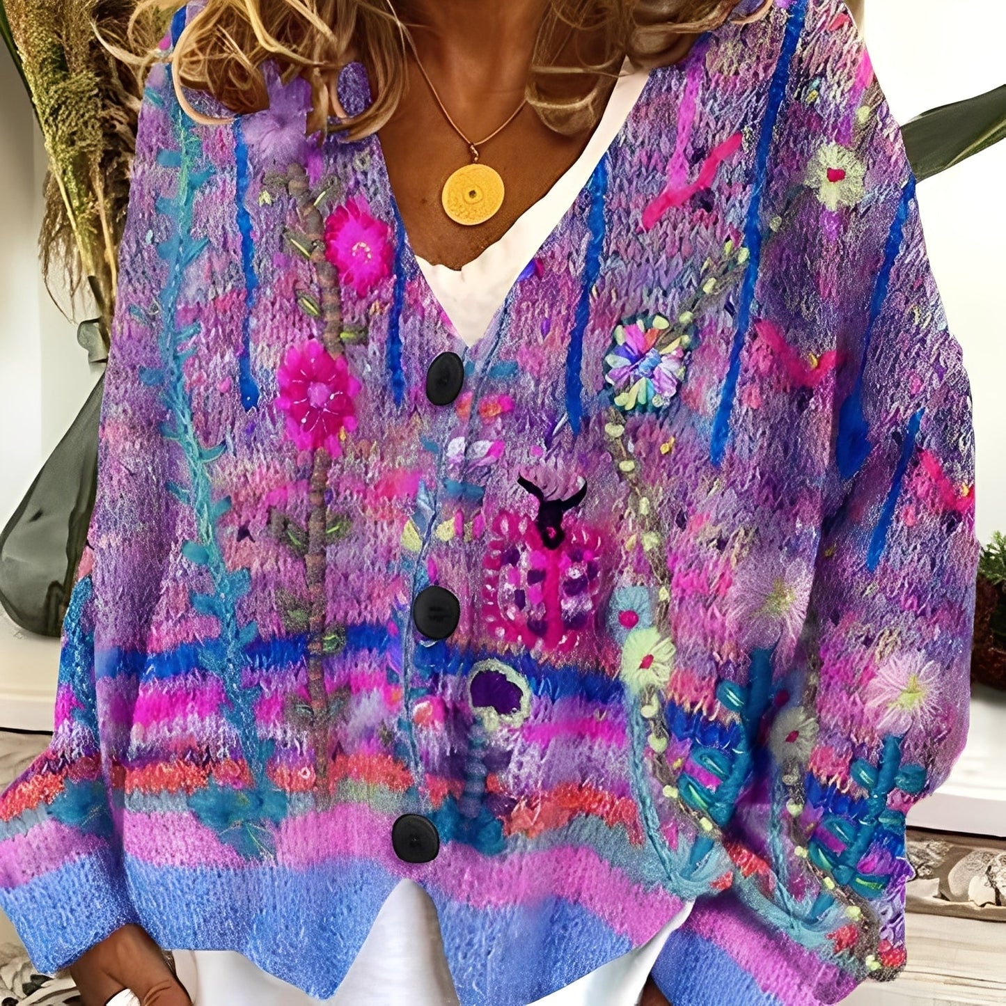 Daphné - Pull féminin agréable et coloré