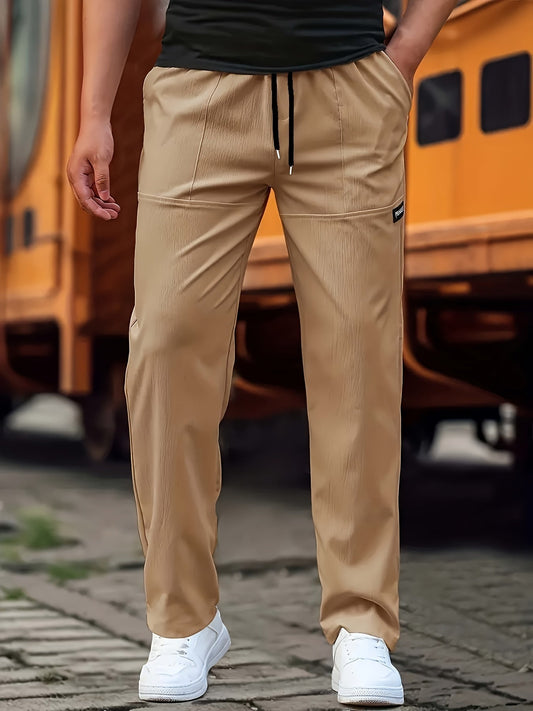 Esmund - Pantalon de jogging décontracté avec lien pour hommes