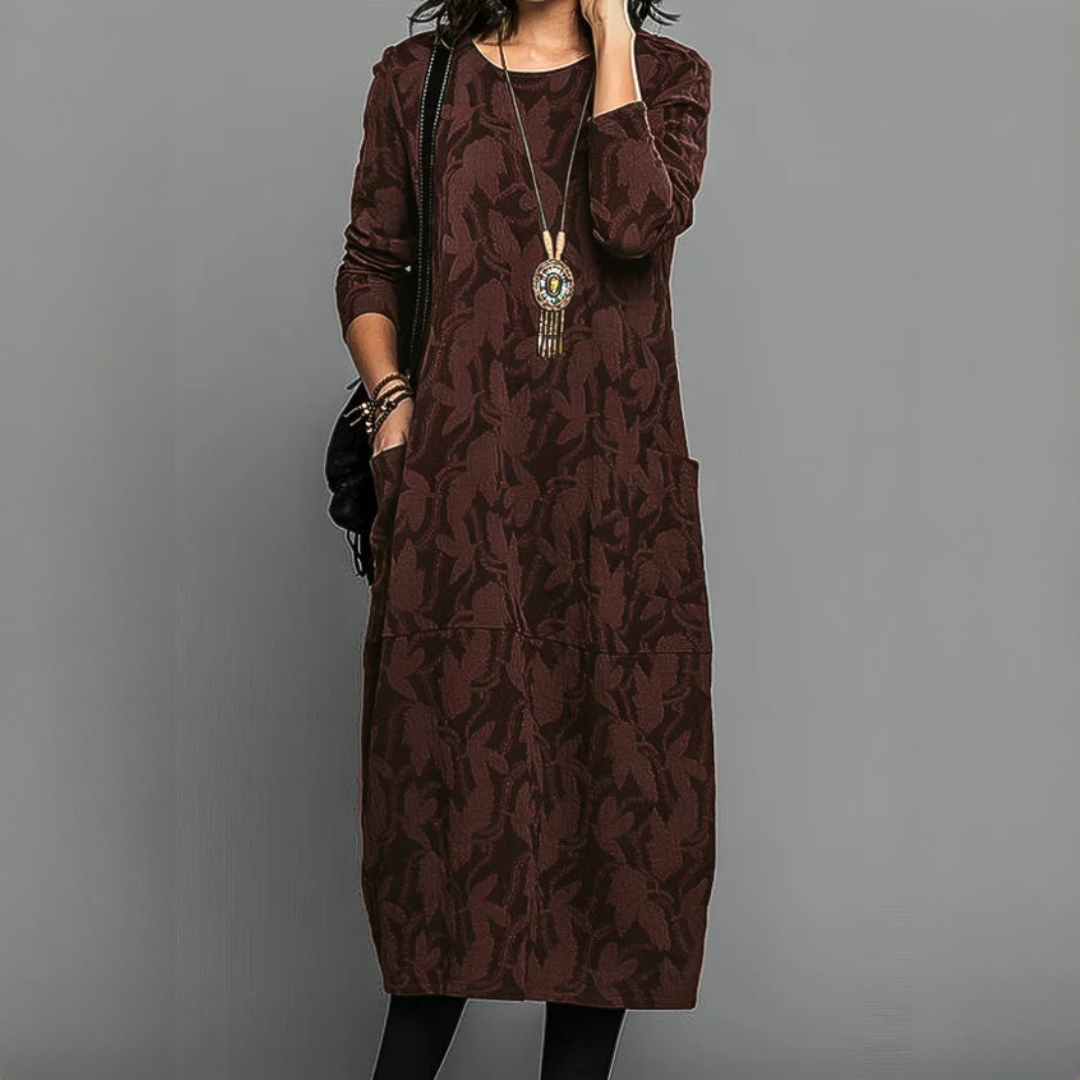 Alisha - Robe élégante à manches longues