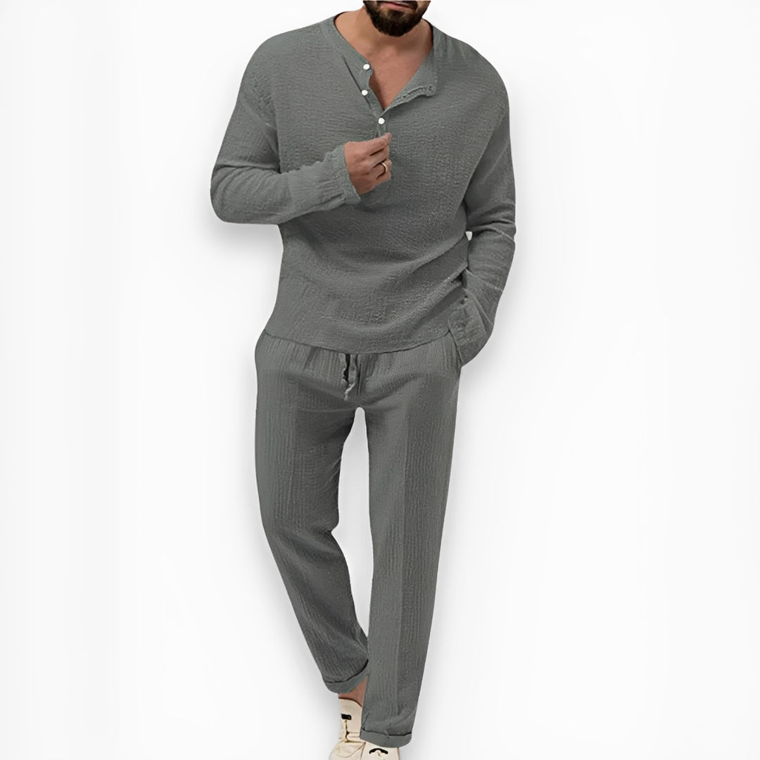 Eduard - Ensemble été pour homme avec pantalon et haut