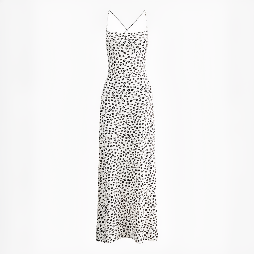 Emily - Robe longue légère avec bretelles