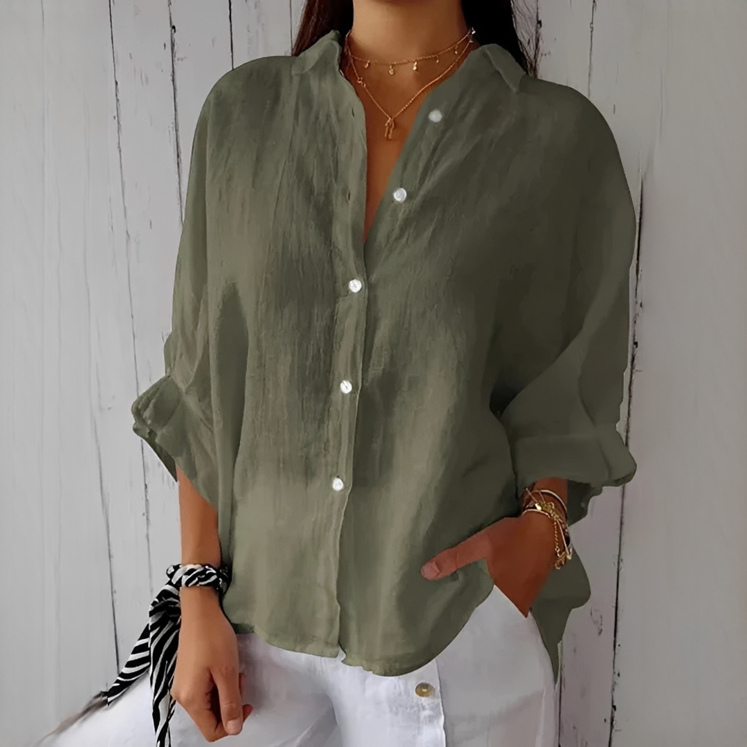Daniela - Blouse d'été décontractée pour femme