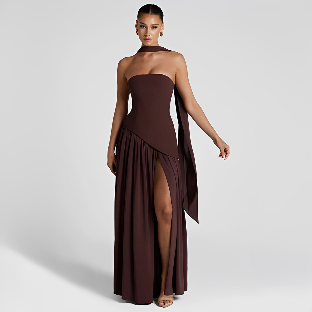 Beatrix - Robe chic sans bretelles pour femme