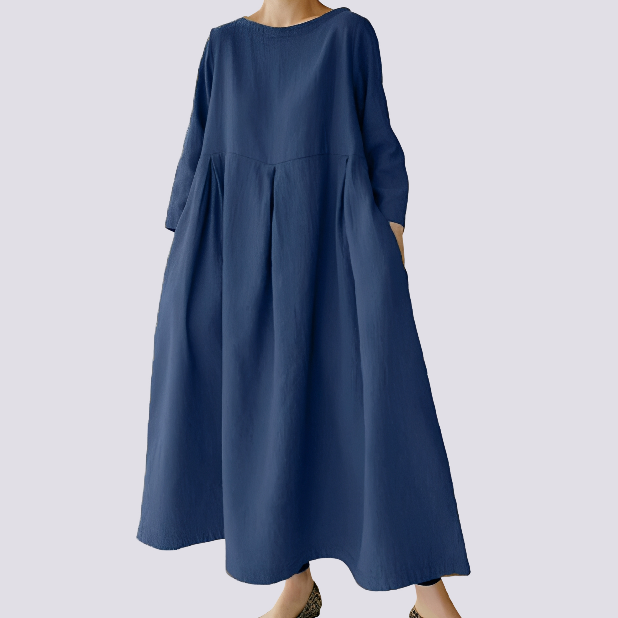 Veronica - Robe ample avec poches pour femmes
