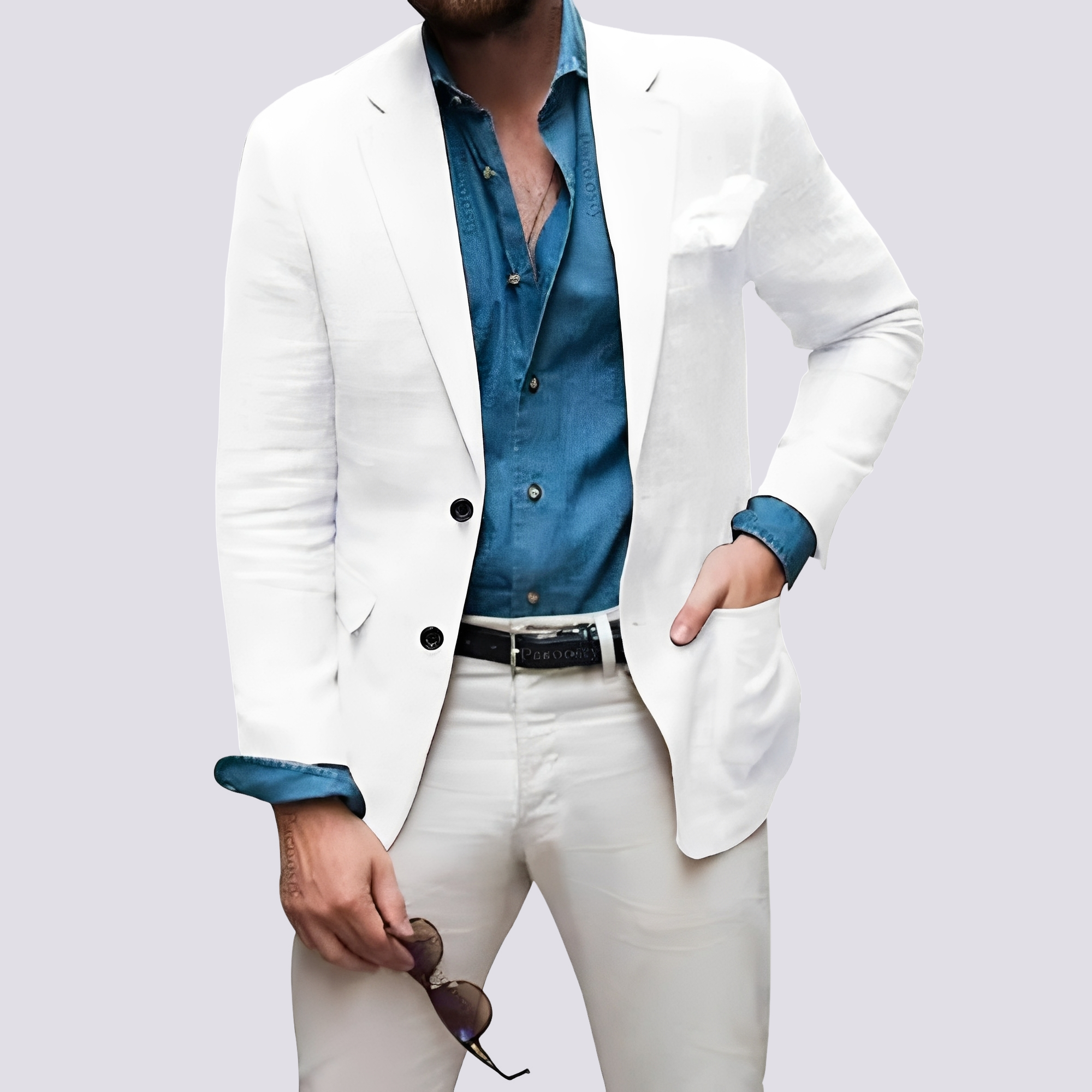 Glenn - Blazer élégant pour hommes avec boutons