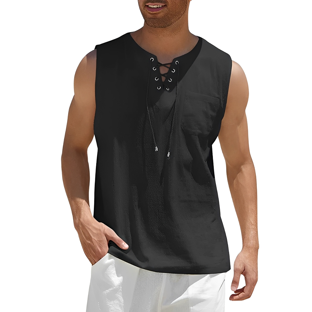 Junziem - Chemise estivale légère et à la mode pour homme