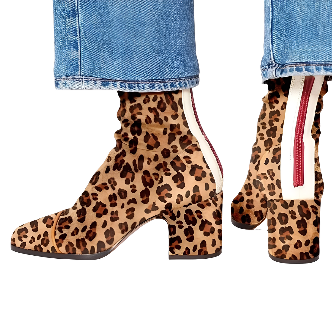 Juliana - Bottines élégantes avec talon carré pour femmes