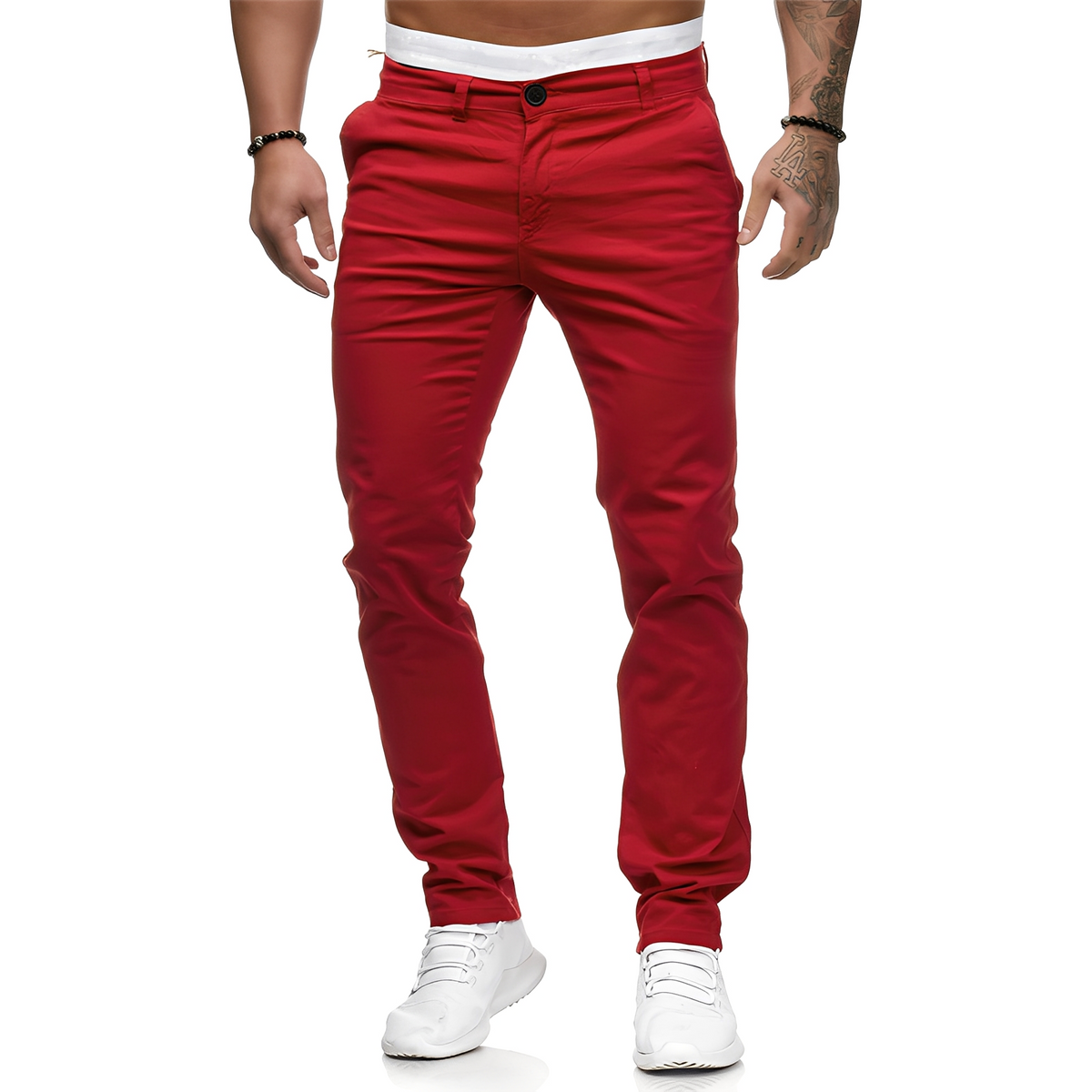 Colby - Pantalon confortable à coupe étroite