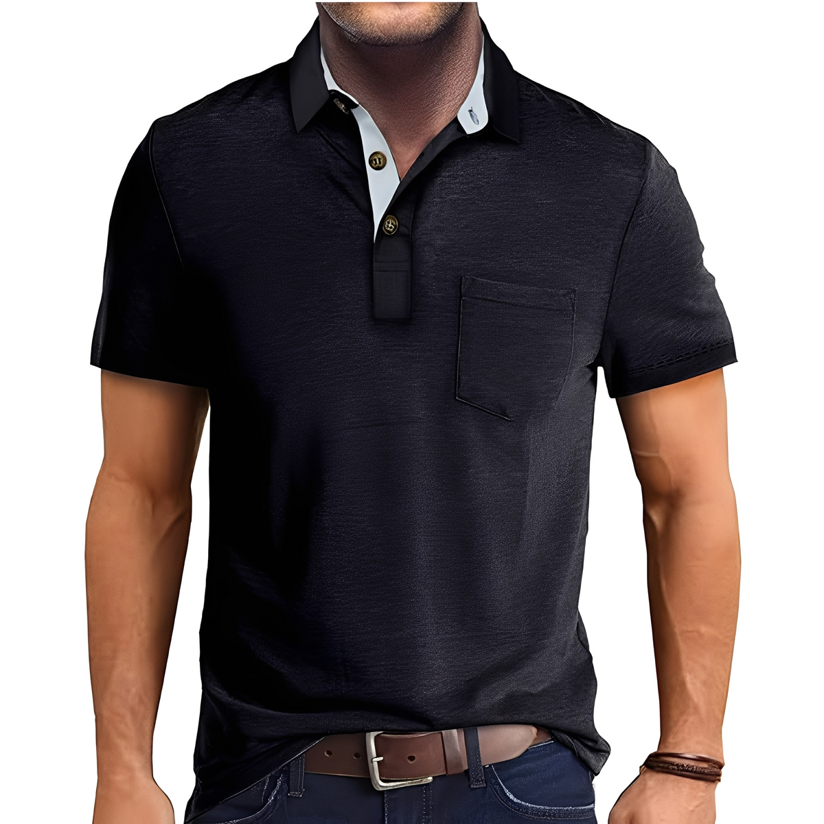 Abner - Polo de style classique