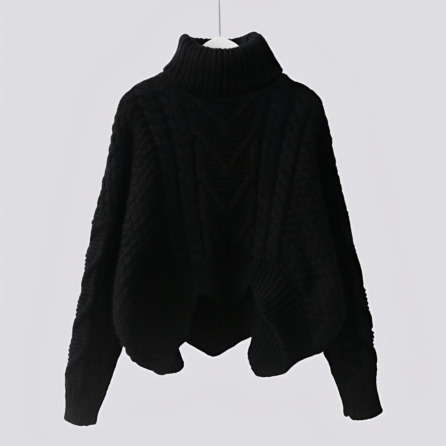 Claudia - Elegant turtleneck sweater for women