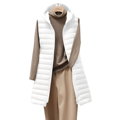 Joelle - Belle veste longue et matelassée pour femmes