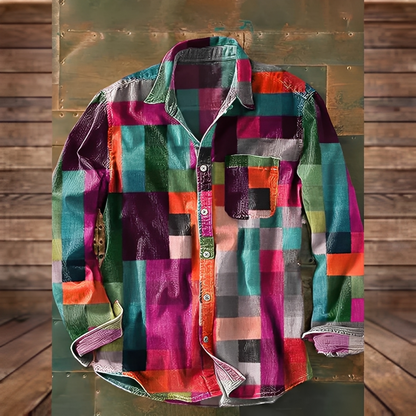 Gontran - Chemise chic avec poche utile pour homme