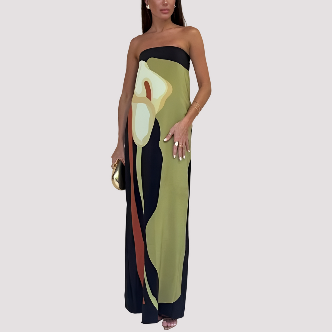 Samara - Robe maxi élégante sans bretelles