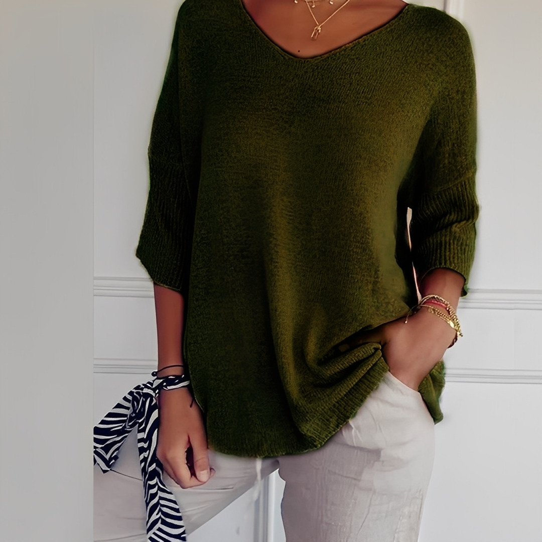 Melody - Loose and elegant sweater for woman