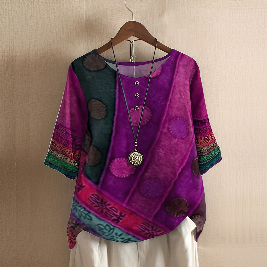 Isaure - Une blouse confortable et douillette pour femmes